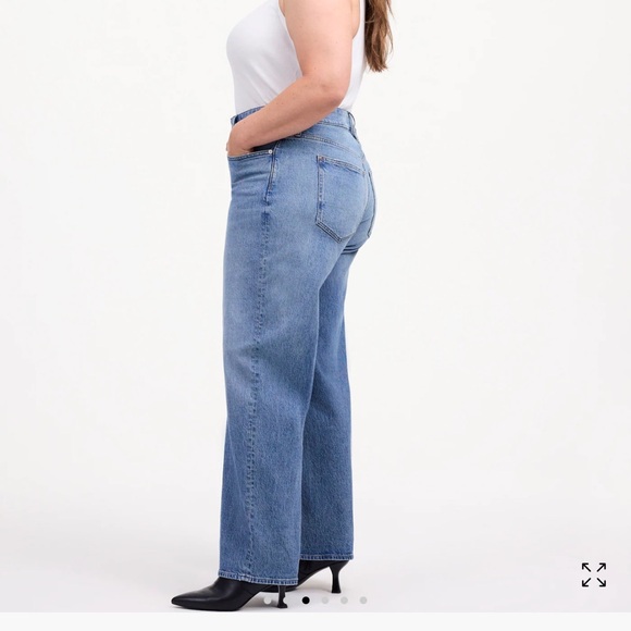 Madewell The Plus Perfect Vintage Wide-Leg Jean - Picture 1 of 6
